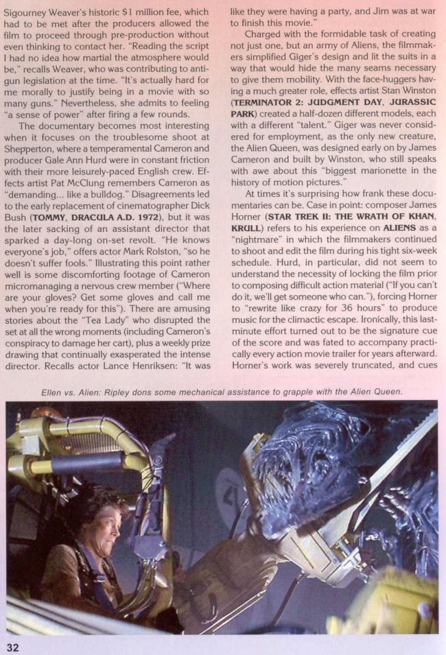 Aliens - Video Watchdog #106 May 2004 - Alien Quadrilogy - PAGE 12
Keywords: aliens_media;all_media_articles;media_review;media_promotion