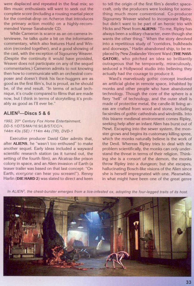 Aliens - Video Watchdog #106 May 2004 - Alien Quadrilogy - PAGE 13
Keywords: aliens_media;all_media_articles;media_review;media_promotion