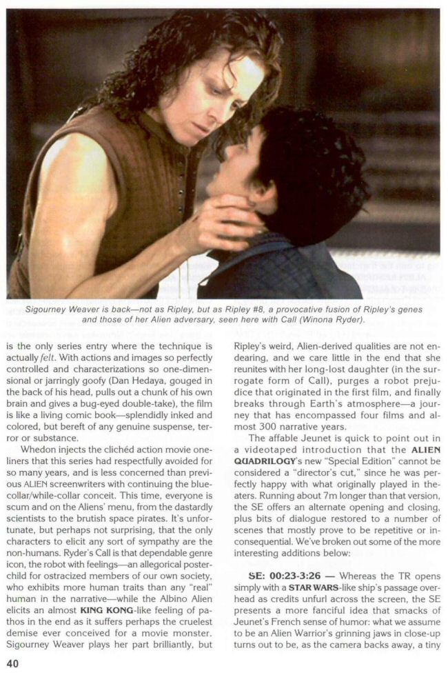 Aliens - Video Watchdog #106 May 2004 - Alien Quadrilogy - PAGE 20
Keywords: aliens_media;all_media_articles;media_review;media_promotion