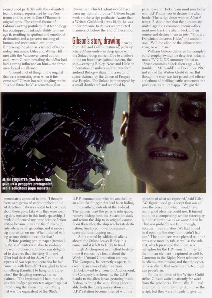 Aliens - Cinescape Movie Aliens - Bald Ambition - PAGE 4
Keywords: ;media_review