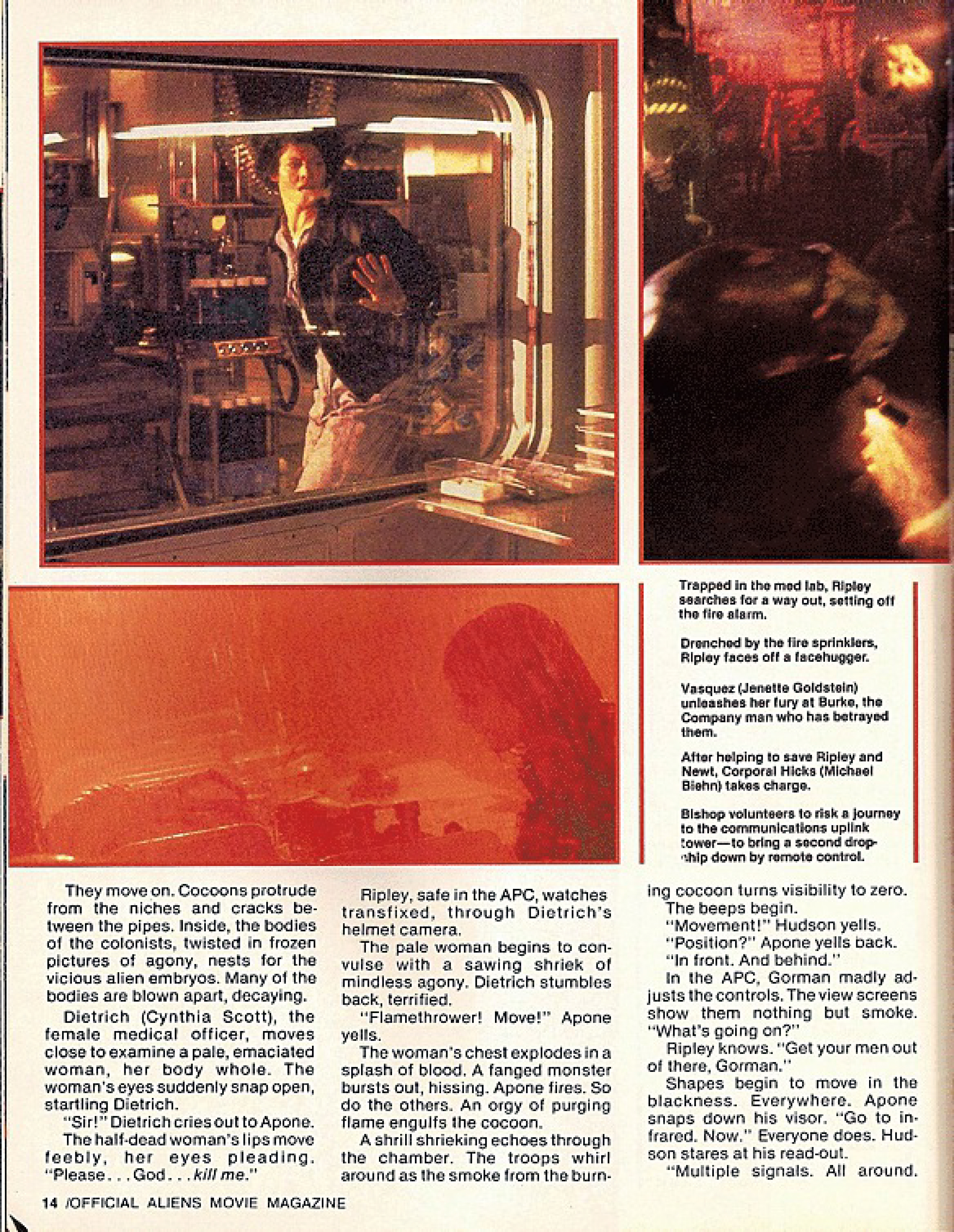Aliens The Official Movie Magazine 1986 Page 05
