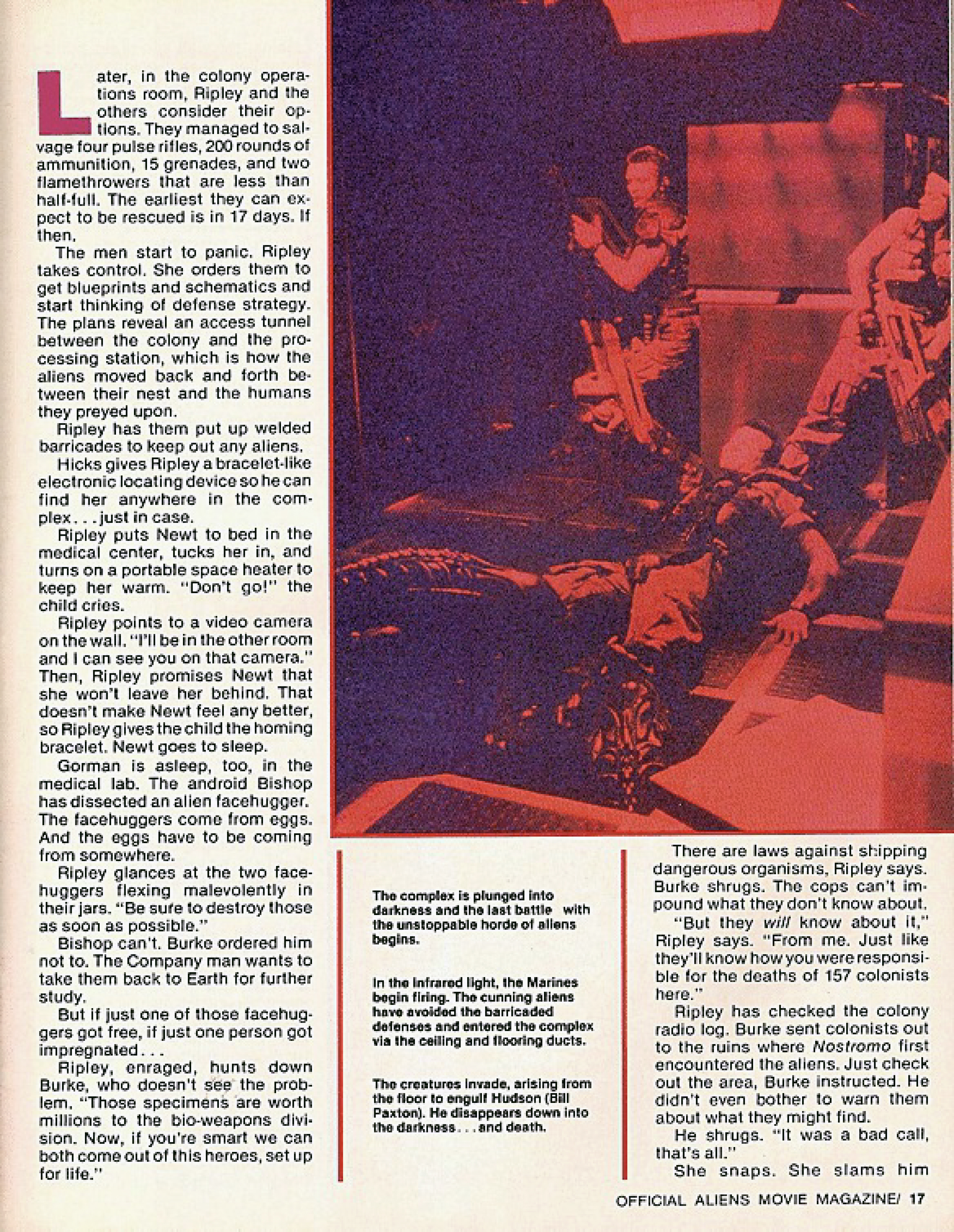 Aliens The Official Movie Magazine 1986 Page 08
Keywords: aliens_media;all_media_articles;media_promotion;media_magazine