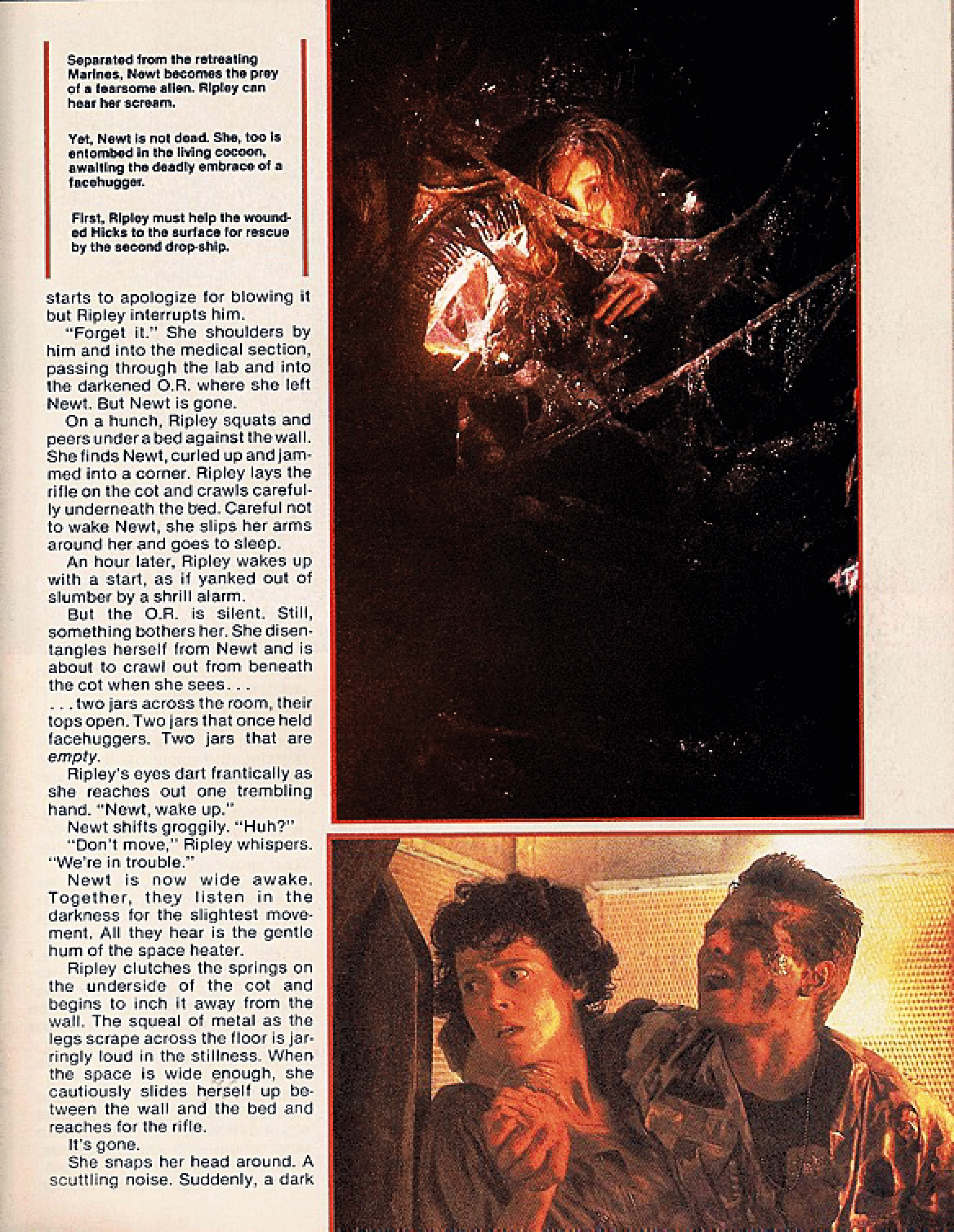 Aliens The Official Movie Magazine 1986 Page 10
Keywords: aliens_media;all_media_articles;media_promotion;media_magazine