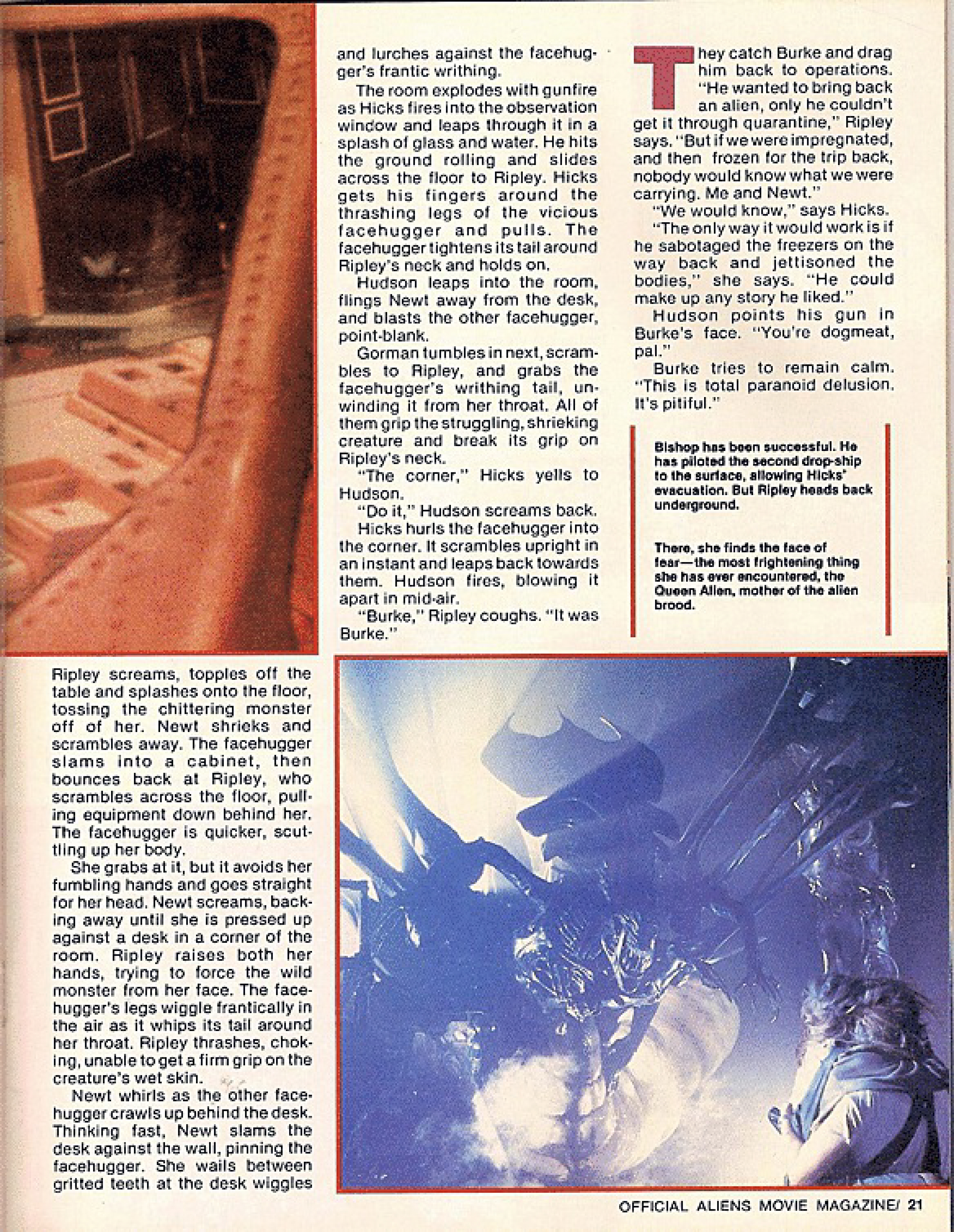 Aliens The Official Movie Magazine 1986 Page 13
Keywords: aliens_media;all_media_articles;media_promotion;media_magazine