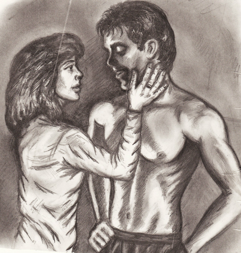 Kyle and Sarah - Art by Helen
Keywords: terminator_art