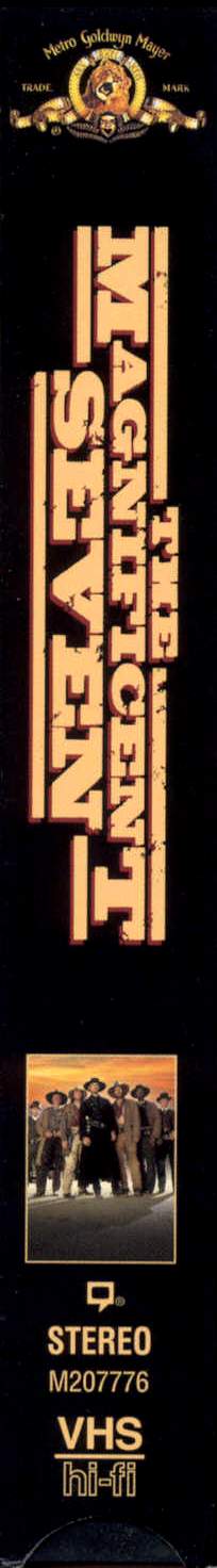 The Magnificent Seven - NTSC - Video Cover - SPINE
Keywords: magnificent_7_media;all_media_articles;media_cover