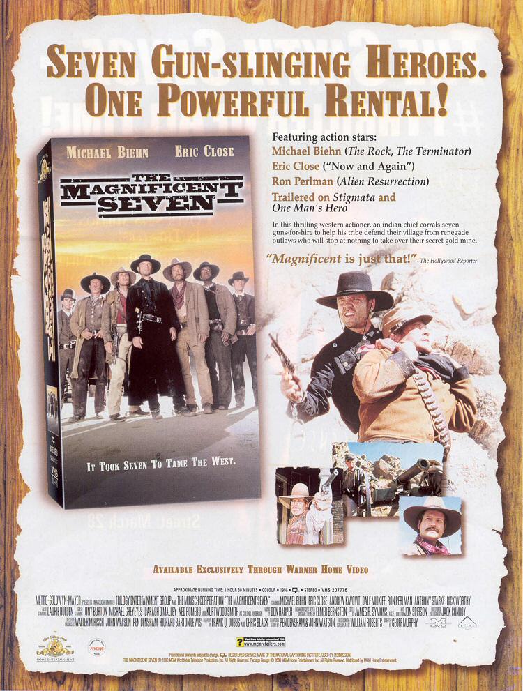 The Magnificent Seven - Video Advertisement
Keywords: magnificent_7_media;all_media_articles;media_promotion