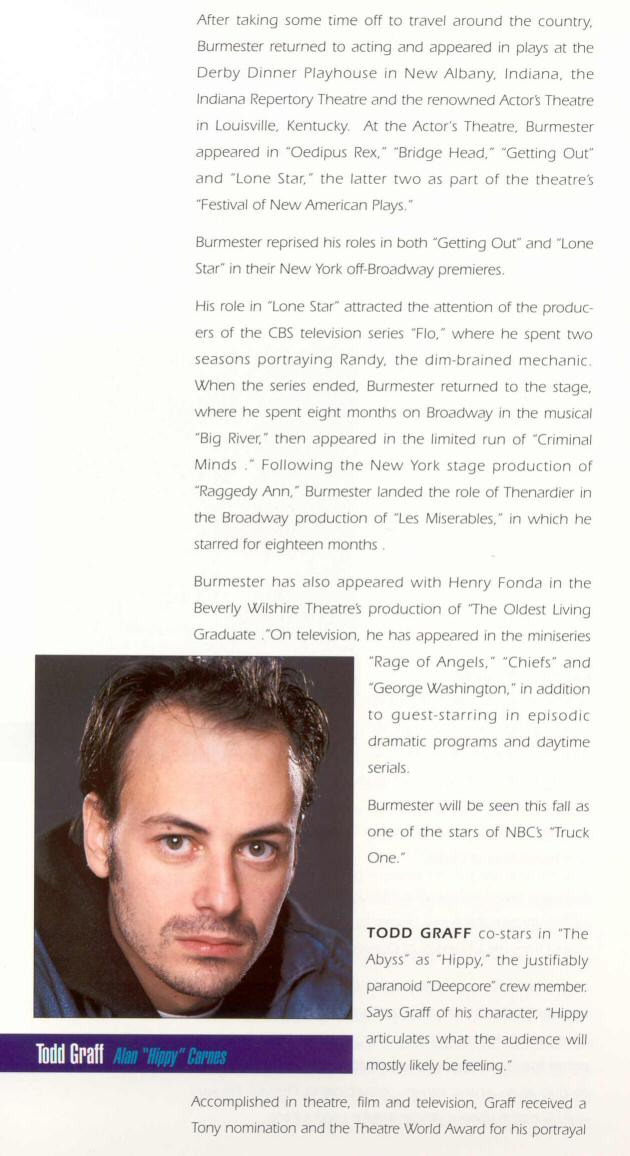 The Abyss - Boxed Press Kit - About The Actors - PAGE 7
Keywords: abyss_media;media_presskit;all_media_articles