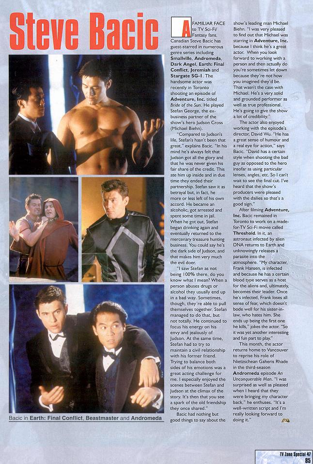 Adventure Inc - TV Zone Special #47 Sep 2002 - Ship Wrecked - PAGE 6
Keywords: ;media_review