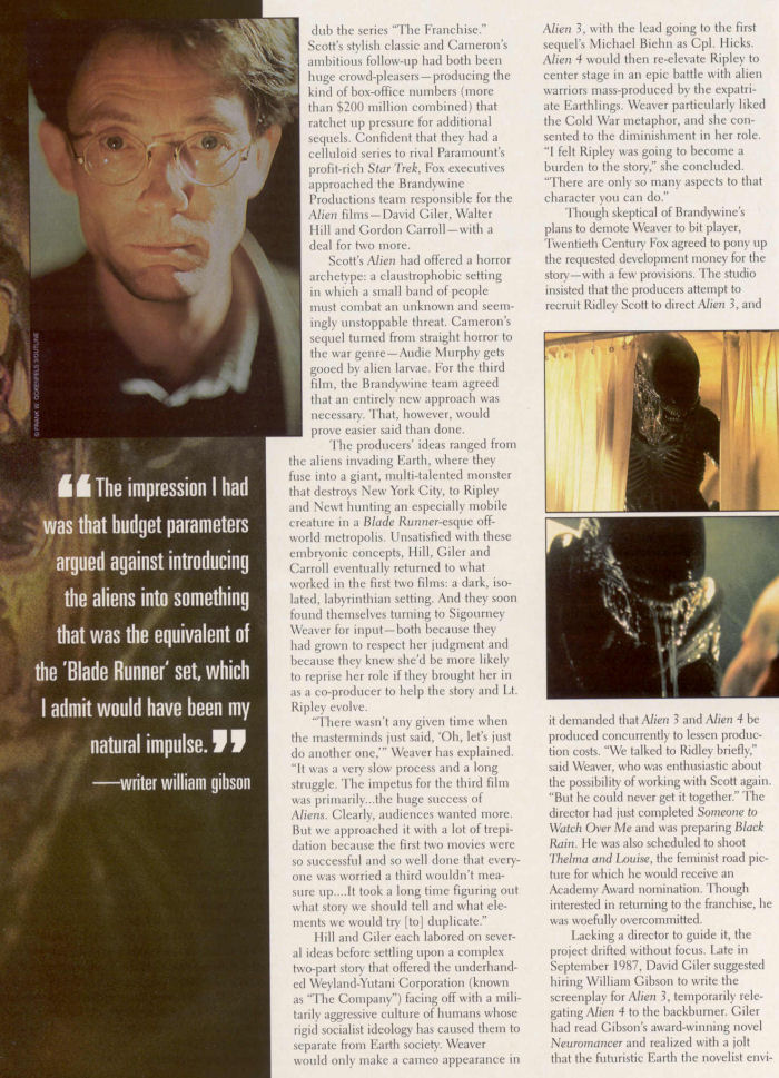 Aliens - Cinescape Movie Aliens - Bald Ambition - PAGE 3
Keywords: ;media_review