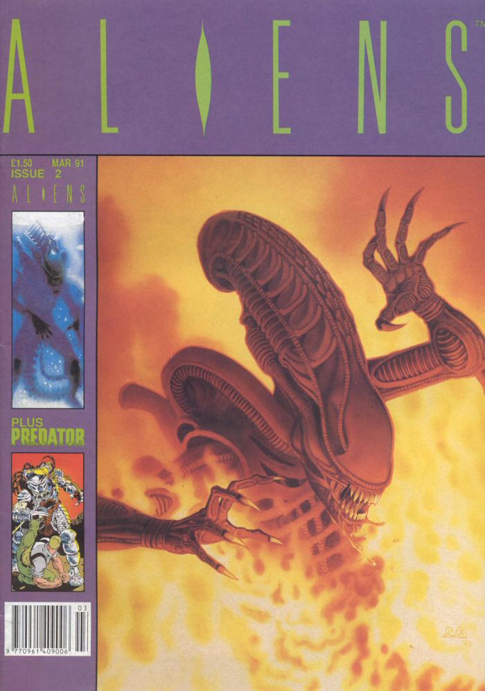 ALIENS - Comic Cover - Issue 2 - Mar 1991
Keywords: aliens_media;all_media_articles;media_comic