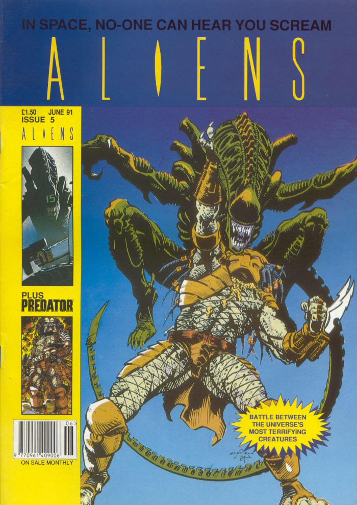 ALIENS - Comic Cover - Issue 5 - Jun 1991
Keywords: aliens_media;all_media_articles;media_comic