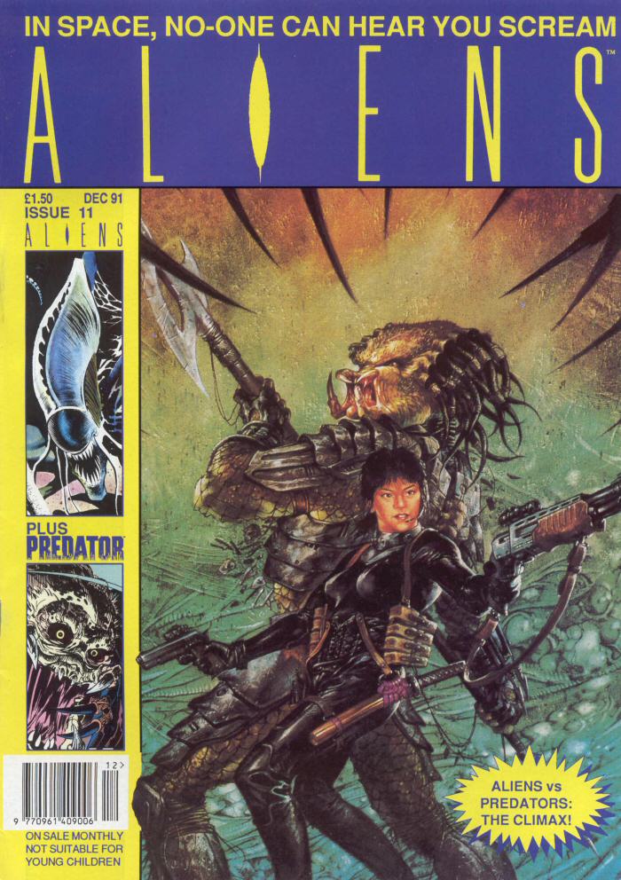 ALIENS - Comic Cover - Issue 11 - Dec 1991
Keywords: aliens_media;all_media_articles;media_comic