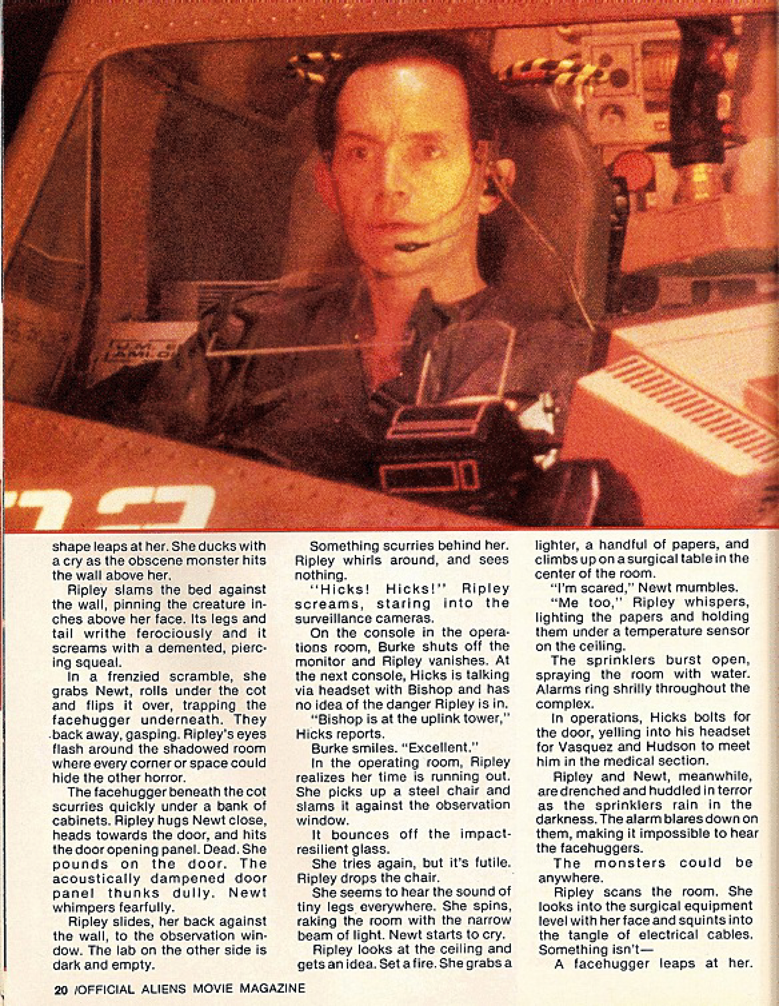Aliens The Official Movie Magazine 1986 Page 11
Keywords: aliens_media;all_media_articles;media_promotion;media_magazine