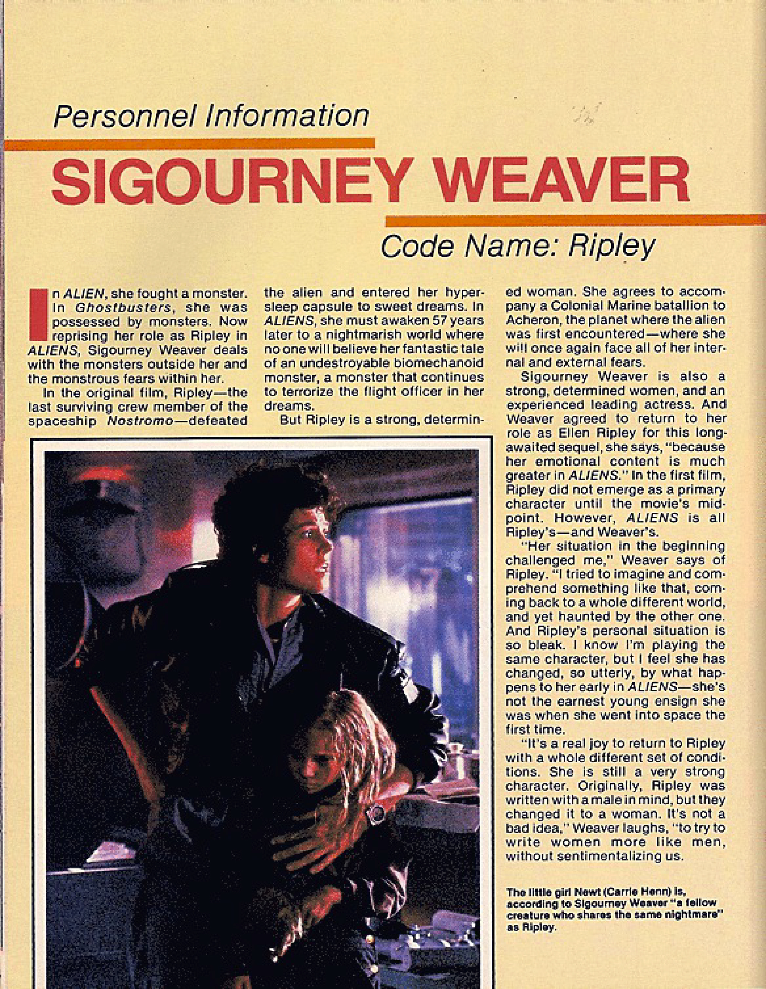 Aliens The Official Movie Magazine 1986 Page 18
Keywords: aliens_media;all_media_articles;media_promotion;media_magazine