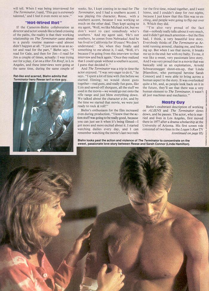 Aliens - Starlog #108 July 1986 - Futuristic Hero - PAGE 3
Keywords: all_media_articles;aliens_media;media_review
