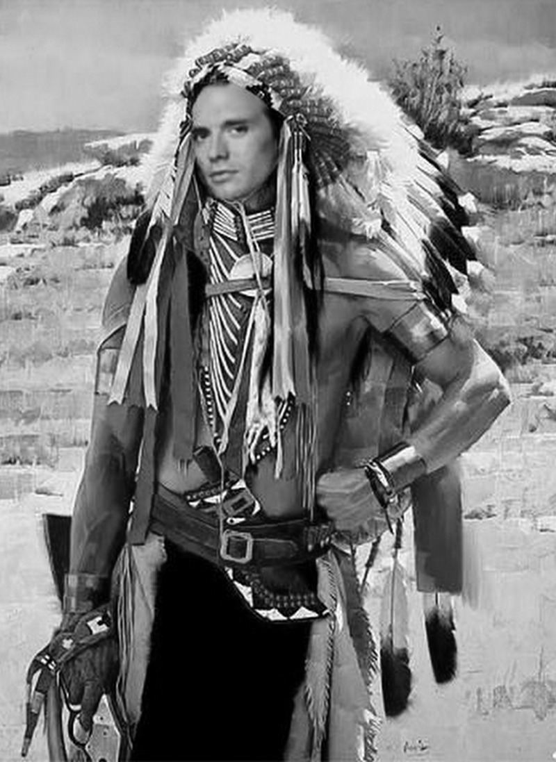 Chris Larabee - Chief by Helen
Keywords: magnificent_7_art