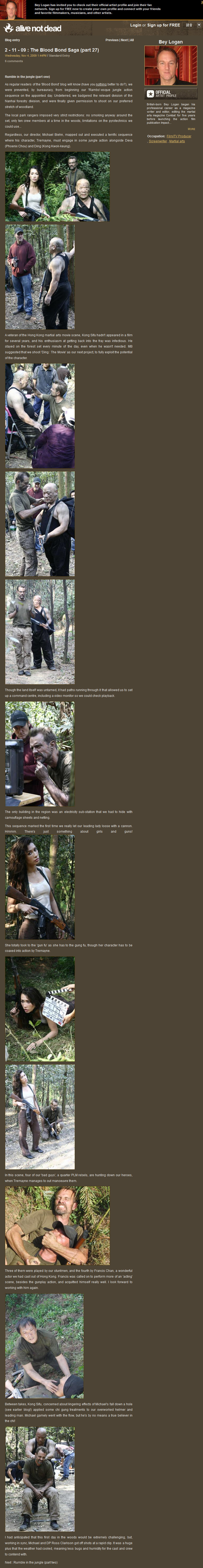 The Blood Bond - Saga Part 27
Bey Logan in alivenotdead blog - 02 Nov 2009
Keywords: all_media_articles;blood_bond_media;media_promotion;media_publicity