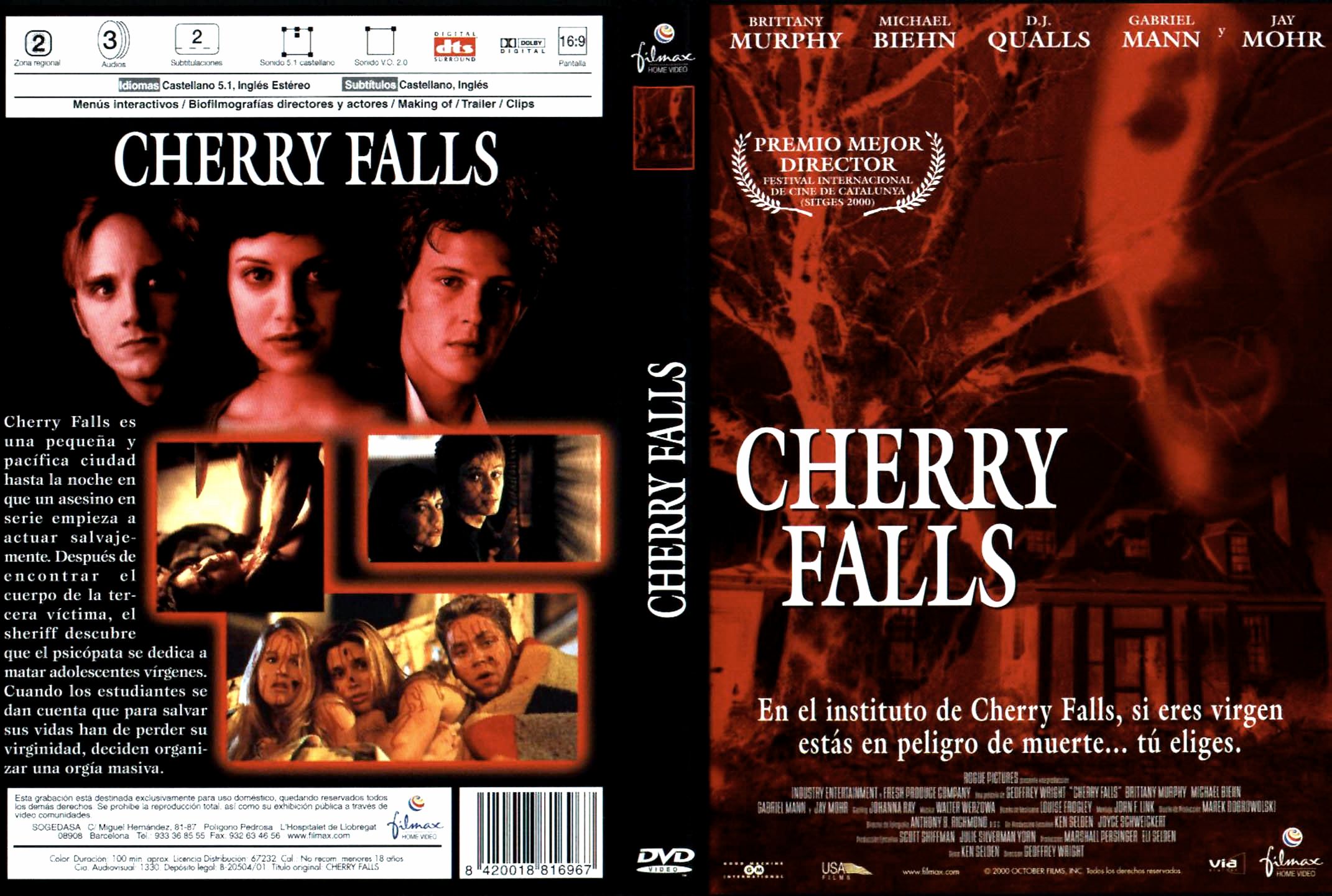 Cherry Falls - Spanish DVD Cover
Keywords: all_media_articles;media_cover;cherry_falls_media