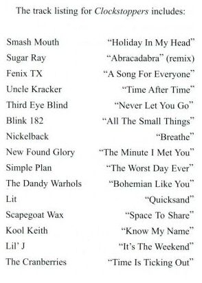 Clockstoppers - Press Kit - About the Music - PAGE 2
Keywords: clockstoppers_media;all_media_articles;media_presskit