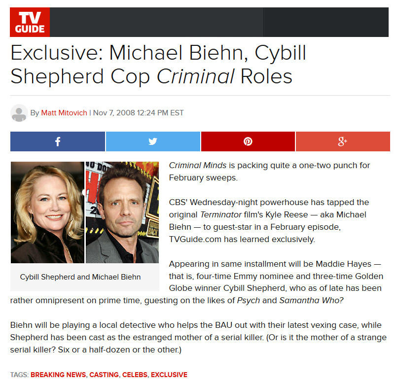 Michael Biehn Cybill_Shepherd - Cop Criminal Roles - TV Guide 2018-04-01
Keywords: criminal_minds_media;all_media_articles;media_promotion
