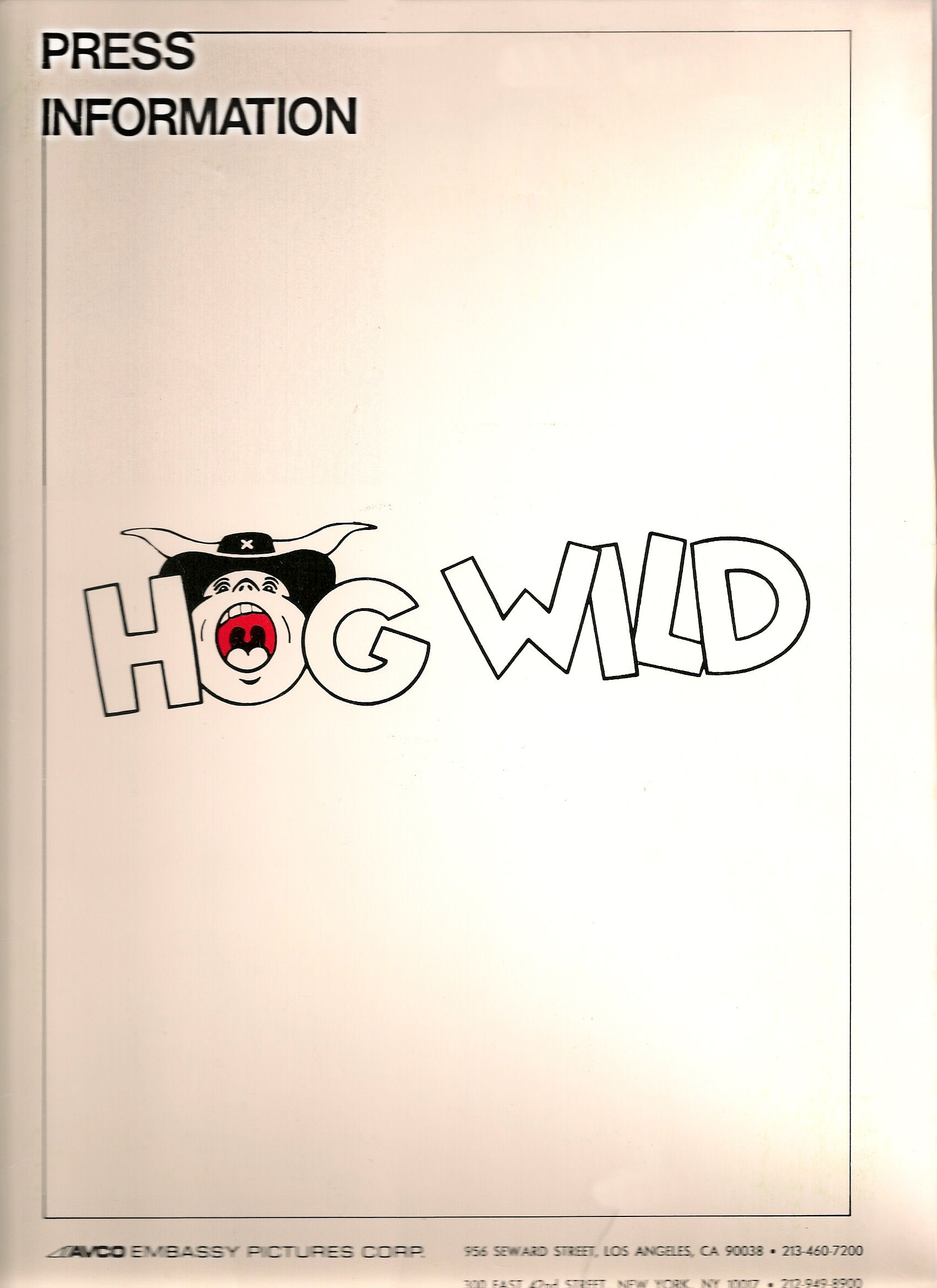 Hog Wild - Presskit - COVER
Keywords: hog_wild_media;all_media_articles;media_presskit