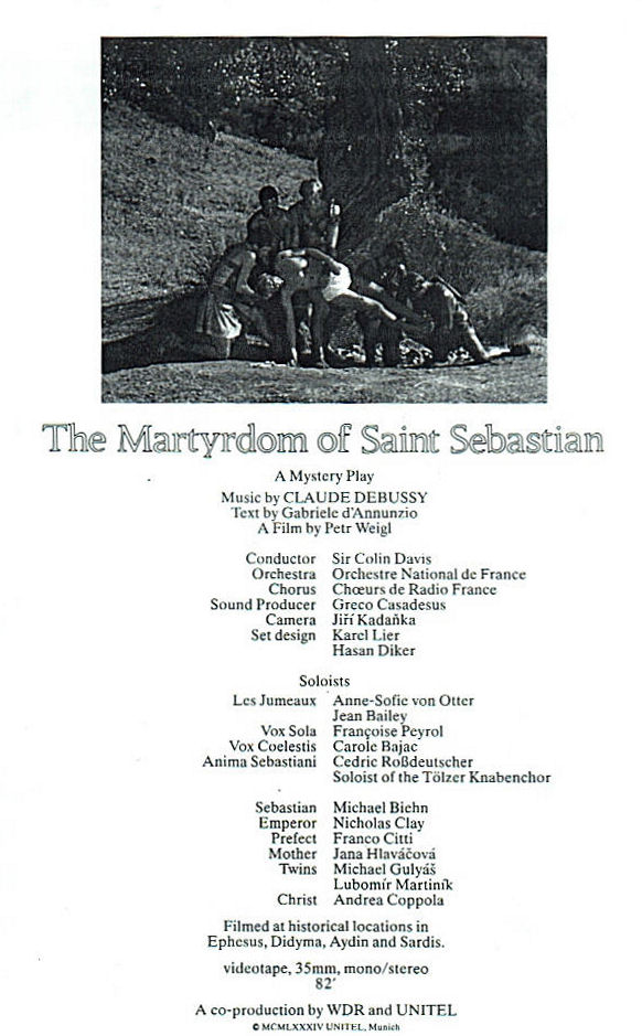 The Martyrdom of St. Sebastian - Promotion - BACK
Keywords: ;media_promotion;sebastian_media