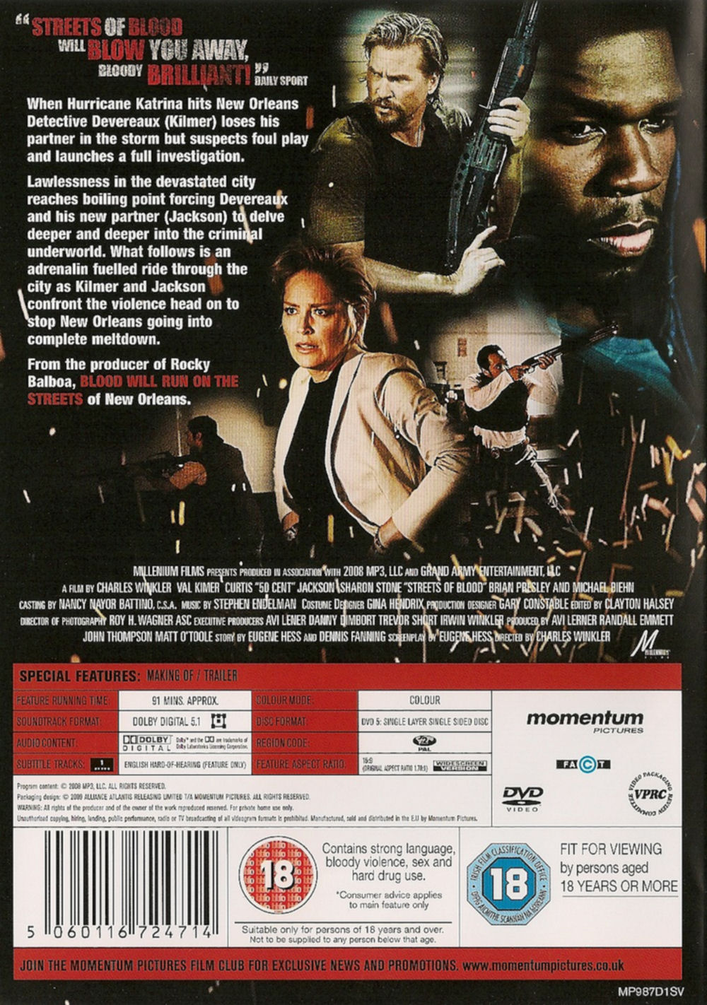 Streets of Blood - Region 2 - DVD Cover - BACK
Keywords: streets_of_blood_media;all_media_articles;media_cover