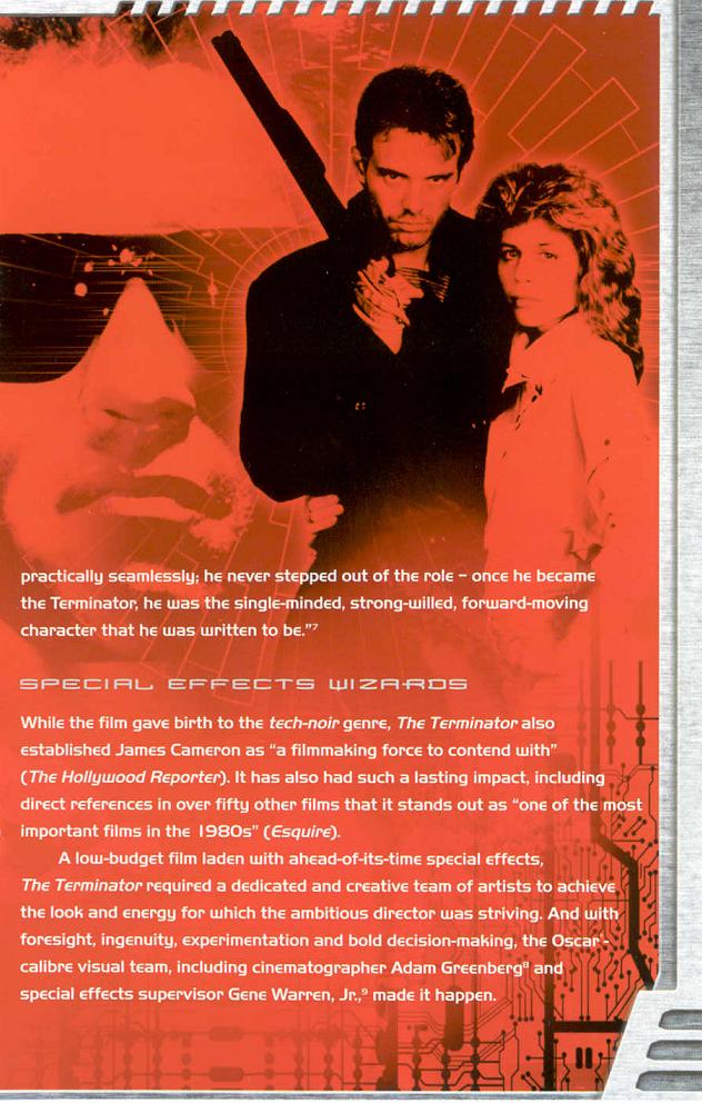 The Terminator - DVD Booklet - PAGE 5
Keywords: terminator_media;all_media_articles;media_review