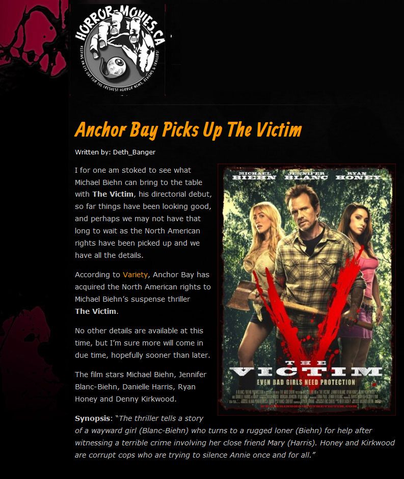 Anchor Bay Picks Up The Victim
Horror Moview - 6 Jan 2012
Article by Deth_Banger
Keywords: all_media_articles;victim_media;media_preview