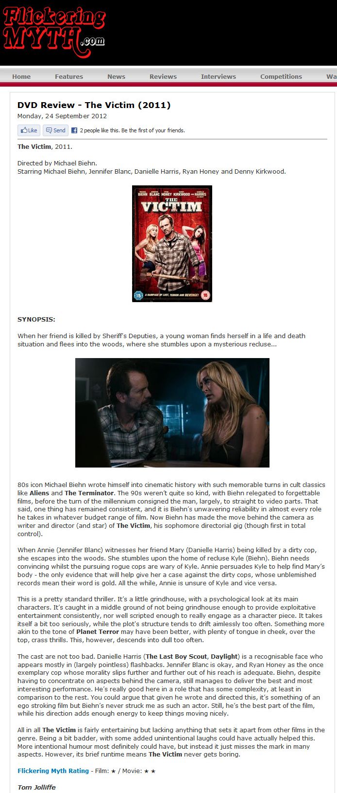 DVD Review
Flickering Myth - 24 Sep 2012
Article by Tom Jolliffe
Keywords: all_media_articles;victim_media;media_review