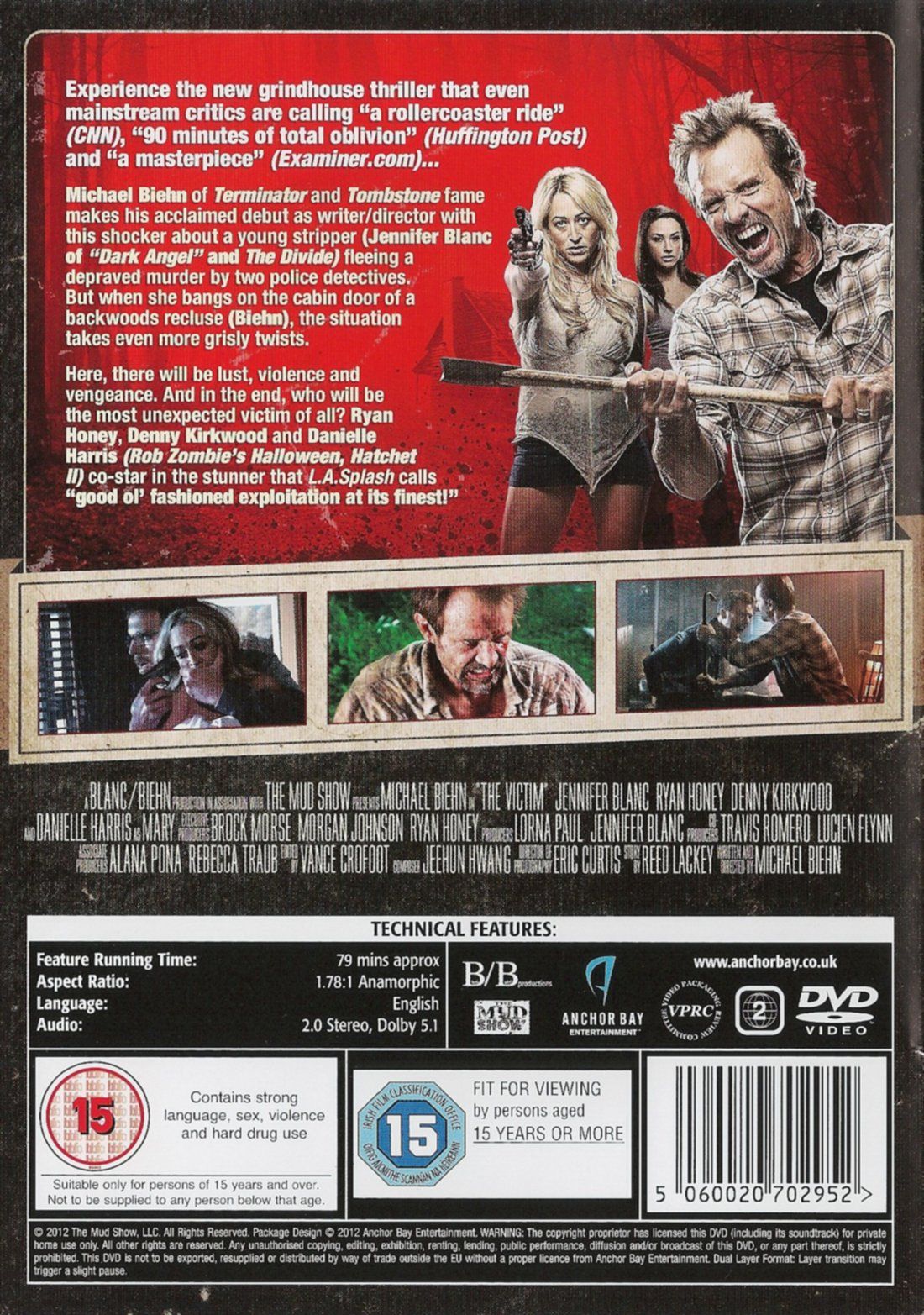 DVD Cover - Region 2 - Back
Keywords: ;media_cover;victim_media