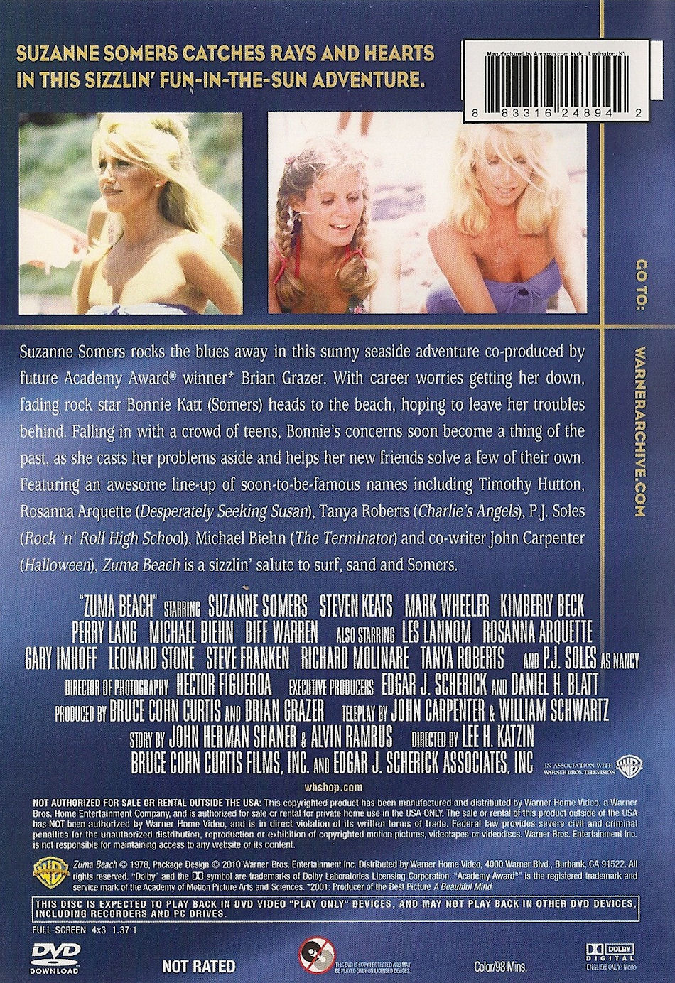 Zuma Beach - Region 2 DVD Cover - BACK
Keywords: ;media_cover